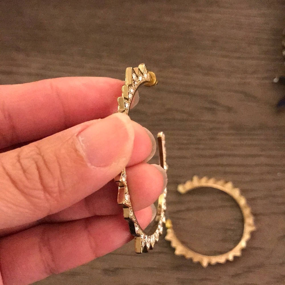 Spiked hoops - Picture 3 of 3
